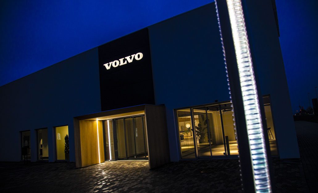 Volvo facadeskilt / lysskilt