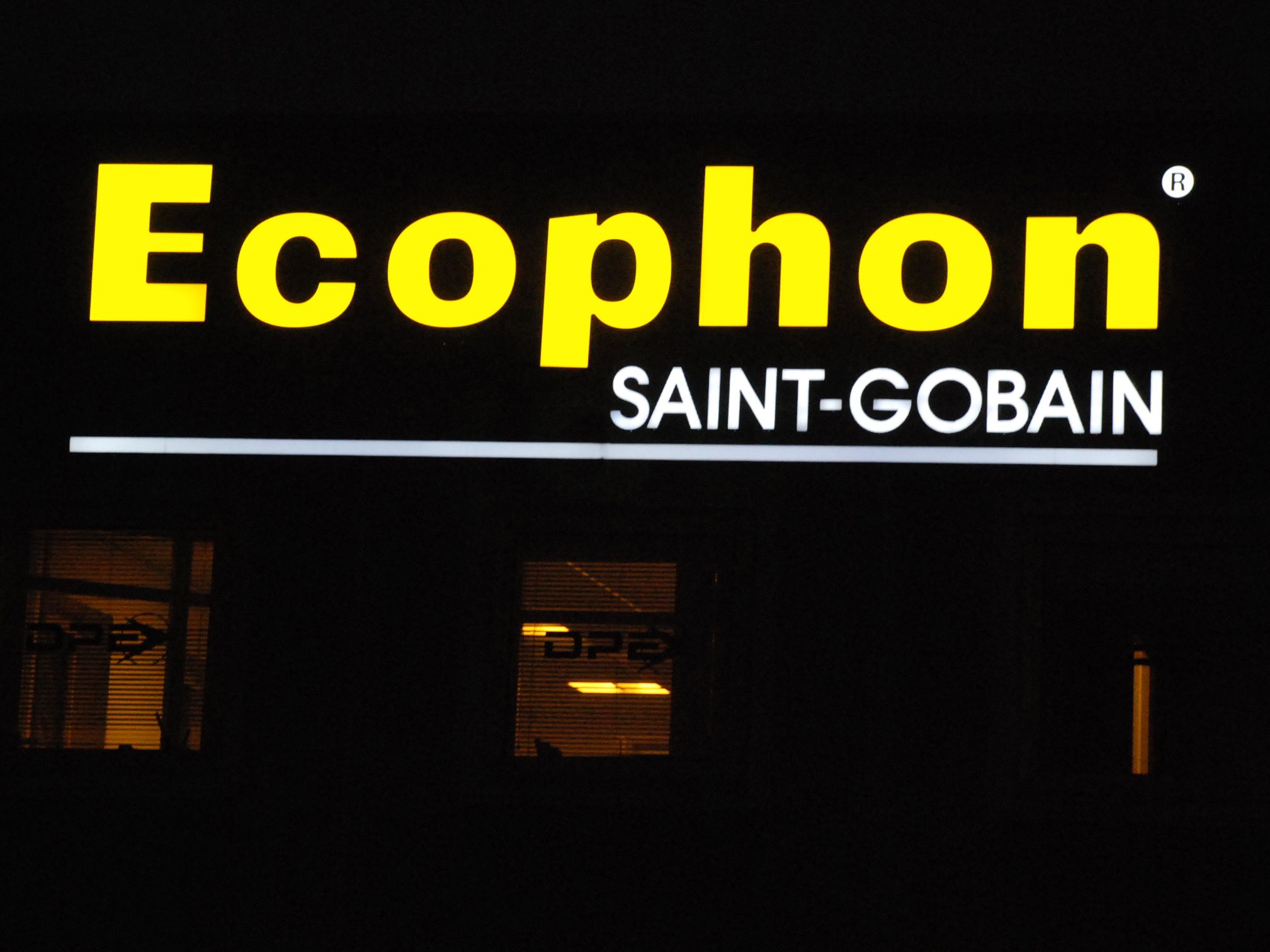 Ecophon facadeskilt