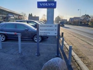 Volvo Henvisningsskilt / wayfinder skilt